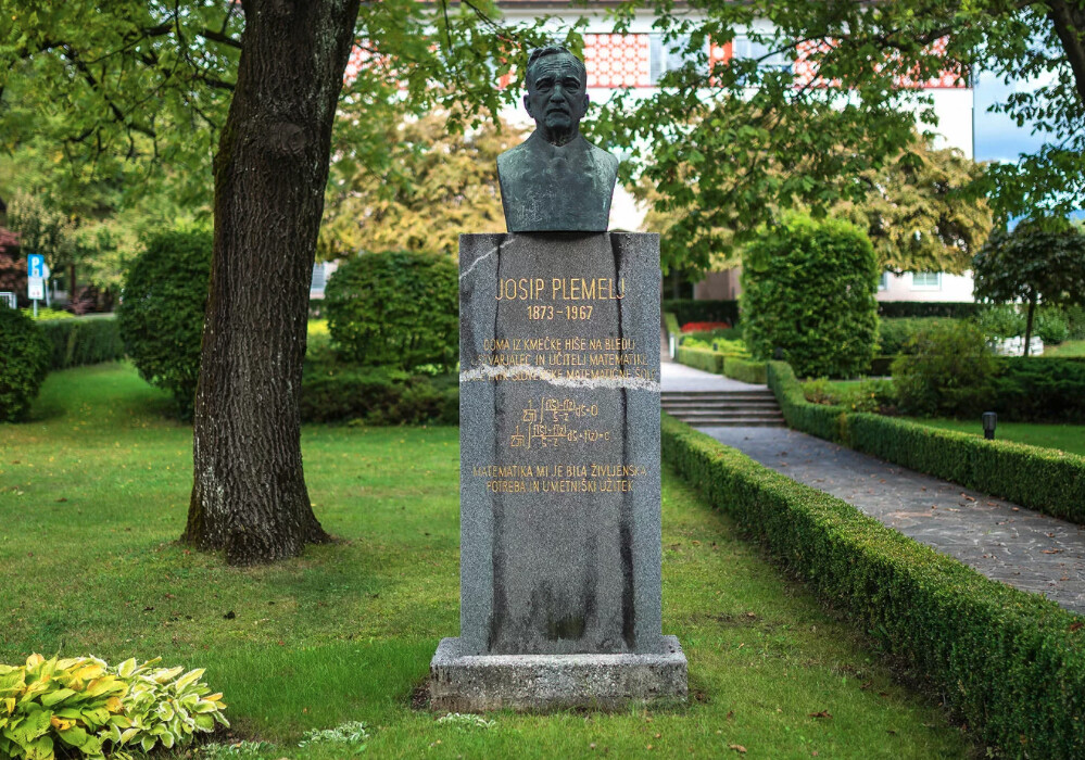 Josip Plemelj Monument Sightseeing Bled
